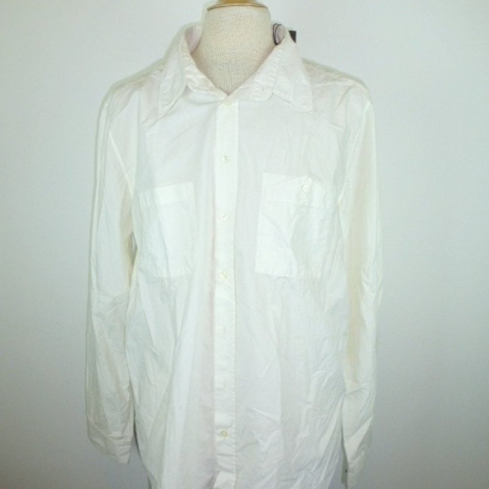 New NICHOLAS K white cotton shirt xl